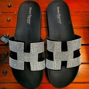 Henry Ferrera Bling Sandals